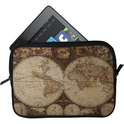 Vintage World Map Tablet Case / Sleeve