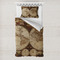 Vintage World Map Toddler Bedding Set - With Pillowcase