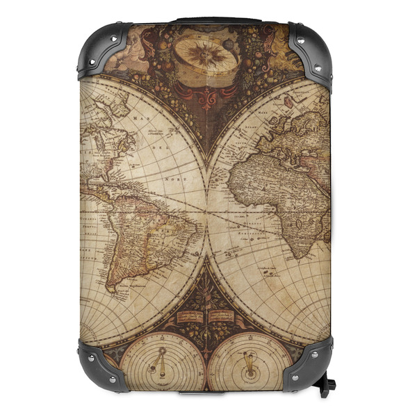 Vintage World Map 13" Hard Shell Backpacks - FRONT