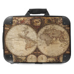Vintage World Map Hard Shell Briefcase - 18"