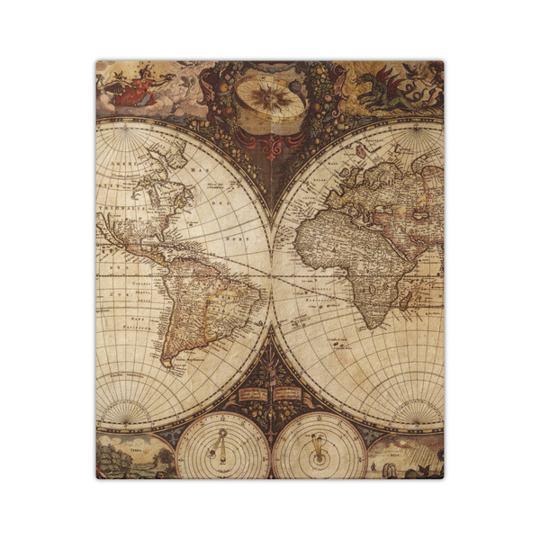 Vintage World Map 20x24 - Canvas Print - Front View