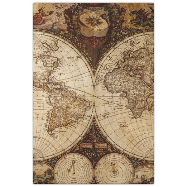 Vintage World Map 20x30 - Canvas Print - Front View