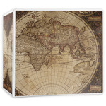 Vintage World Map 3-Ring Binder - 3 inch
