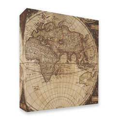 Vintage World Map 3 Ring Binder - Full Wrap - 2"