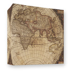 Vintage World Map 3 Ring Binder - Full Wrap - 3"