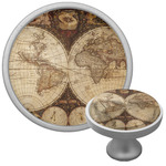 Vintage World Map Cabinet Knob