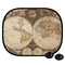Vintage World Map Car Side Window Sun Shade
