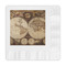 Vintage World Map Embossed Decorative Napkins