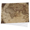 Vintage World Map Cooling Towel