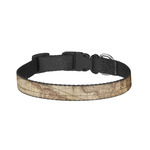 Vintage World Map Dog Collar - Large