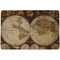 Vintage World Map Dog Food Mat