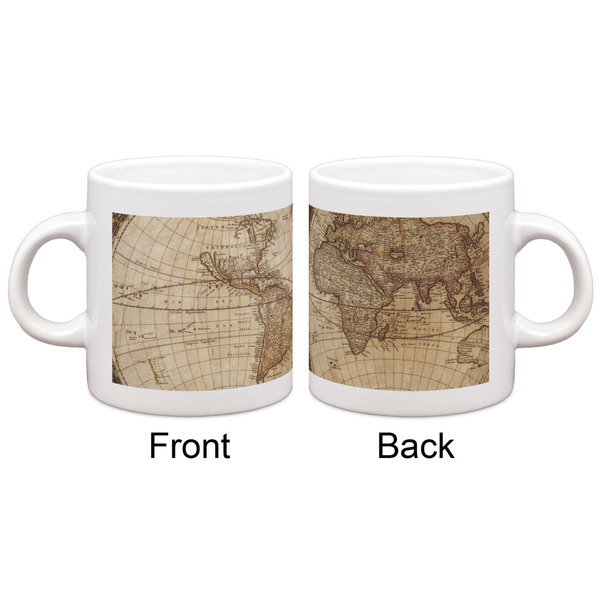 Antique World Map Espresso Cup - Apvl