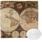 Vintage World Map Wash Cloth with soap