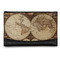 Vintage World Map Genuine Leather Women's Wallet - Small