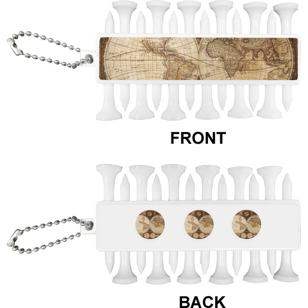 Antique World Map Golf Buddy (Approval)