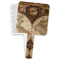 Vintage World Map Hand Mirror