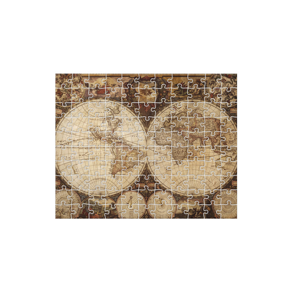Custom Vintage World Map 110 pc Jigsaw Puzzle