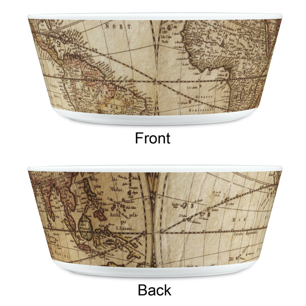 Vintage World Map Kids Bowls - APPROVAL