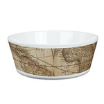 Vintage World Map Kid's Bowl
