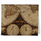 Vintage World Map Kitchen Towel - Poly Cotton