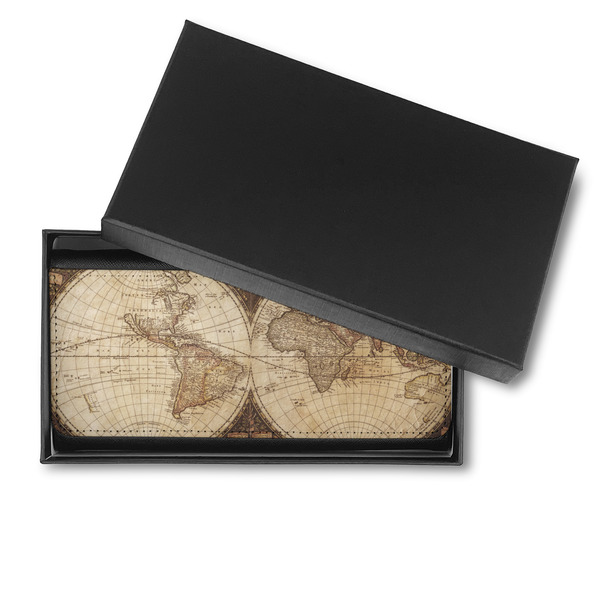 Vintage World Map Ladies Wallet - in box