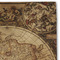 Vintage World Map Linen Placemat - DETAIL