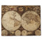 Vintage World Map Single-Sided Linen Placemat - Single