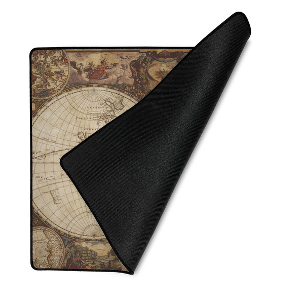 Vintage World Map Medium Gaming Mats - FRONT W/FOLD