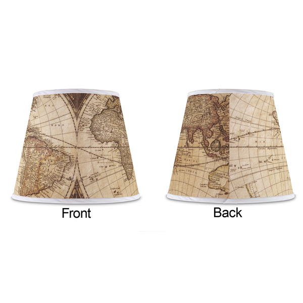 Vintage World Map Poly Film Empire Lampshade - Approval