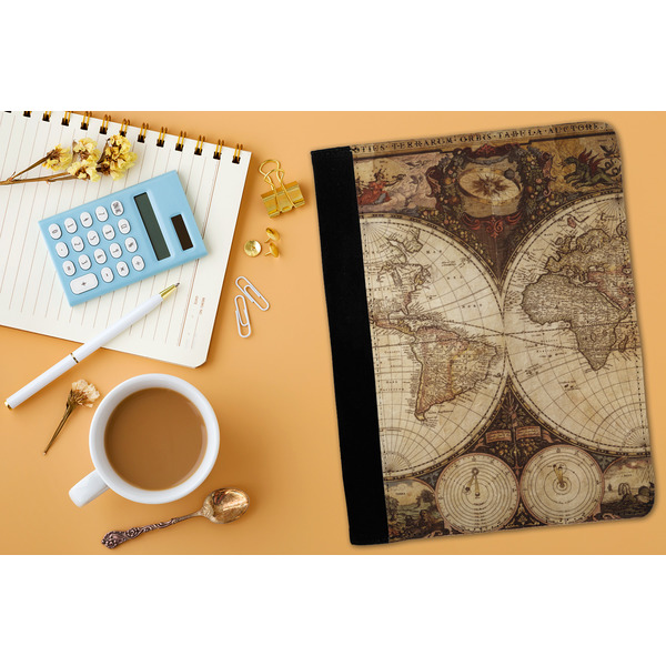 Vintage World Map Medium Padfolio - LIFESTYLE (adult)