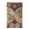 Vintage World Map Microfiber Golf Towel - Small