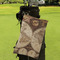 Vintage World Map Microfiber Golf Towels - Small - LIFESTYLE