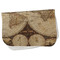 Vintage World Map Burp Cloth - Fleece