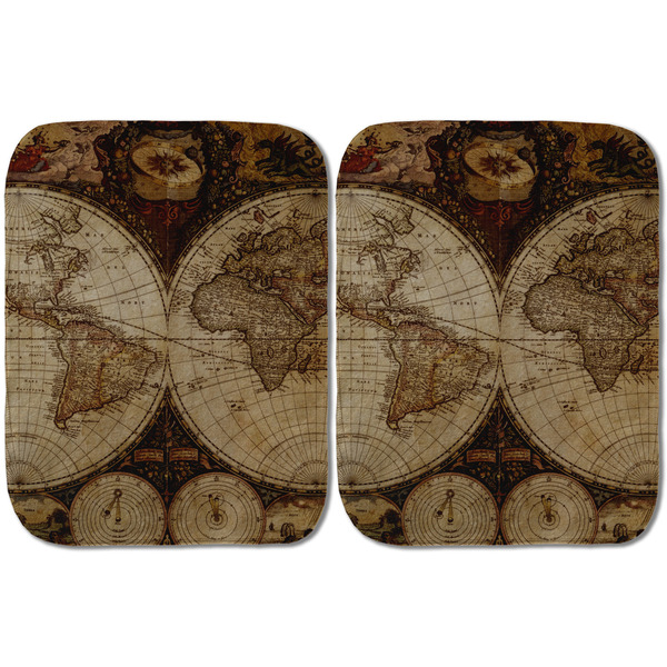 Vintage World Map Old Burps - Approval