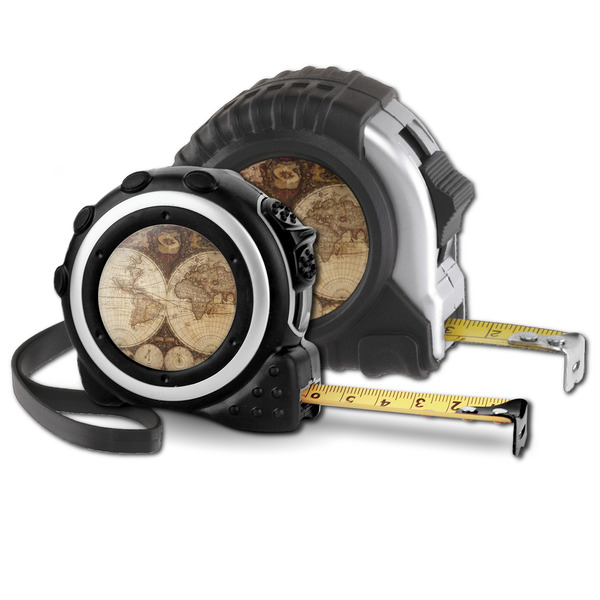 Vintage World Map Parent tape measure