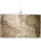 Vintage World Map Pendant Lamp Shade