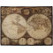 Vintage World Map Personalized Door Mat - 24x18 (APPROVAL)