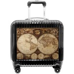 Vintage World Map Pilot / Flight Suitcase