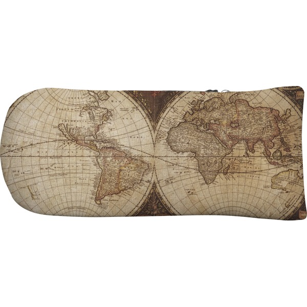 Antique World Map Putter Cover (Front)