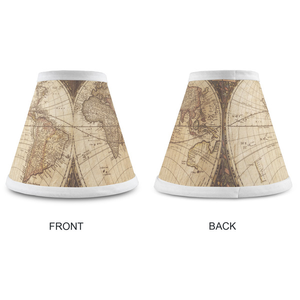 Vintage World Map Small Chandelier Lamp - Approval