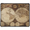 Vintage World Map Large Gaming Mouse Pad - 12.5" x 10"