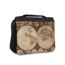Vintage World Map Toiletry Bag - Small