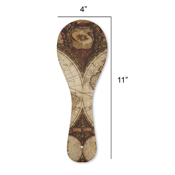 Vintage World Map Spoon Rest Trivet - APPROVAL