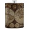 Vintage World Map Stainless Steel Flask