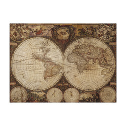 Vintage World Map Large Tissue Papers Sheets - Lightweight