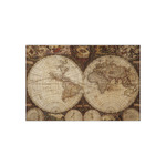 Vintage World Map Tissue Paper Sheets - Small - Lightweight