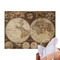 Vintage World Map Tissue Paper Sheets - Main