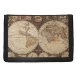 Vintage World Map Trifold Wallet