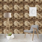Vintage World Map Wallpaper & Surface Covering