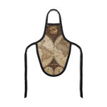 Vintage World Map Bottle Apron